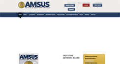 Desktop Screenshot of amsus.org